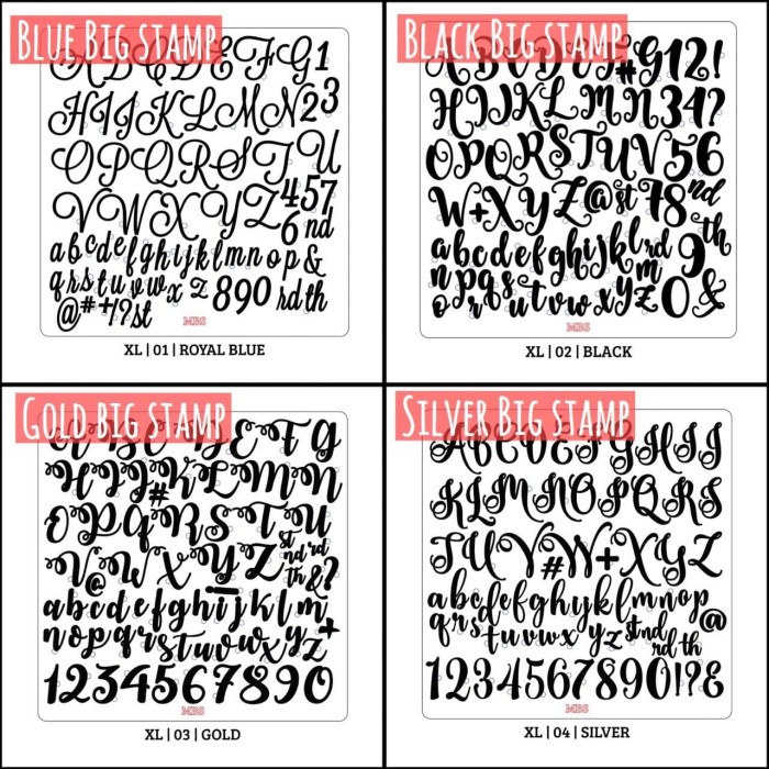 

✨Baru Stamp For Cake Extra Large Stamp Ready Stock Diskon