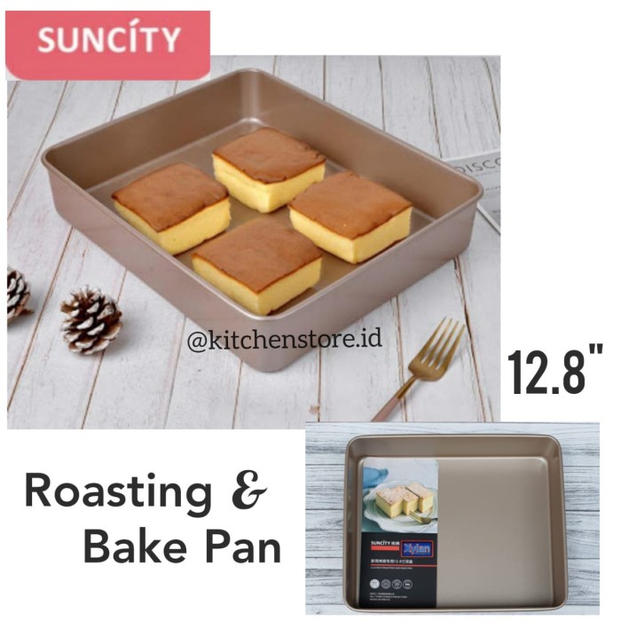 

✅Termurah Suncity Roasting And Bake Pan 12.8 / Loyang Kue Roti Press Premium Terbaru