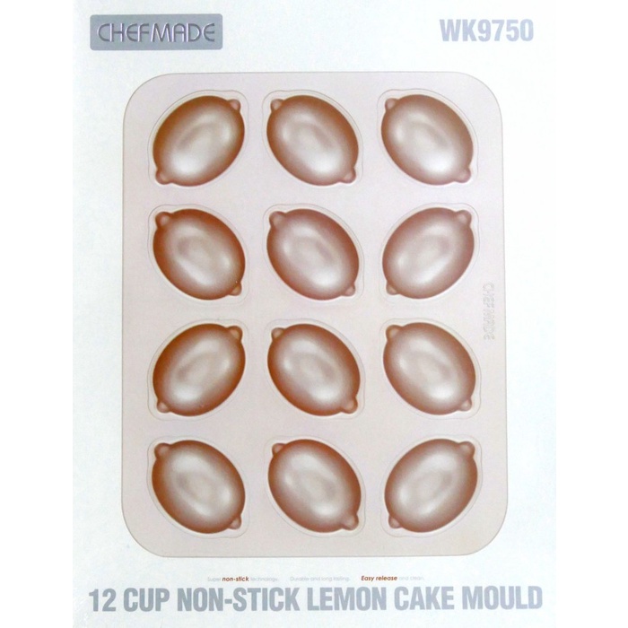 

✅Termurah Chefmade 12 Cup Lemon Cake Mould Wk9750 / Cetakan Kue Bentuk Lemon Terbatas