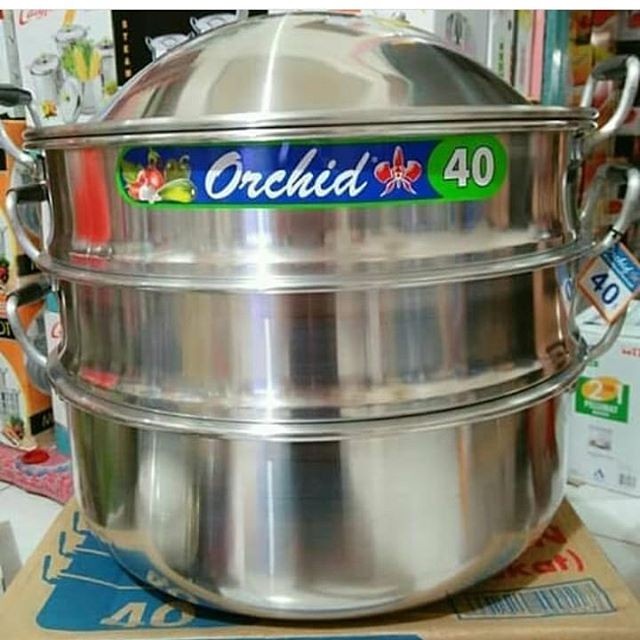 Promo Kalakat Panci Kukusan Orchid 40 Cm