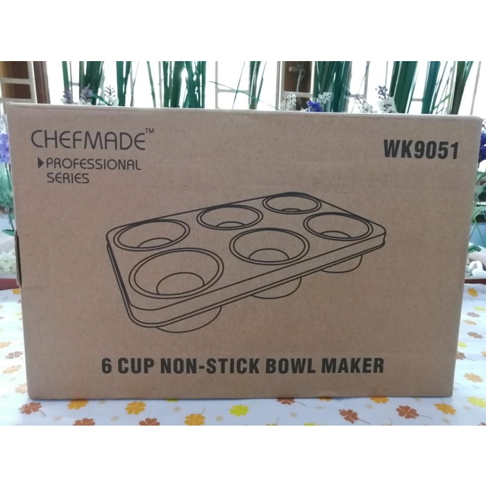 

✅Termurah Wk9051 Chefmade 6 Cup Tartelette Mould / Cetakan Tartelette 6 Cup Terbatas