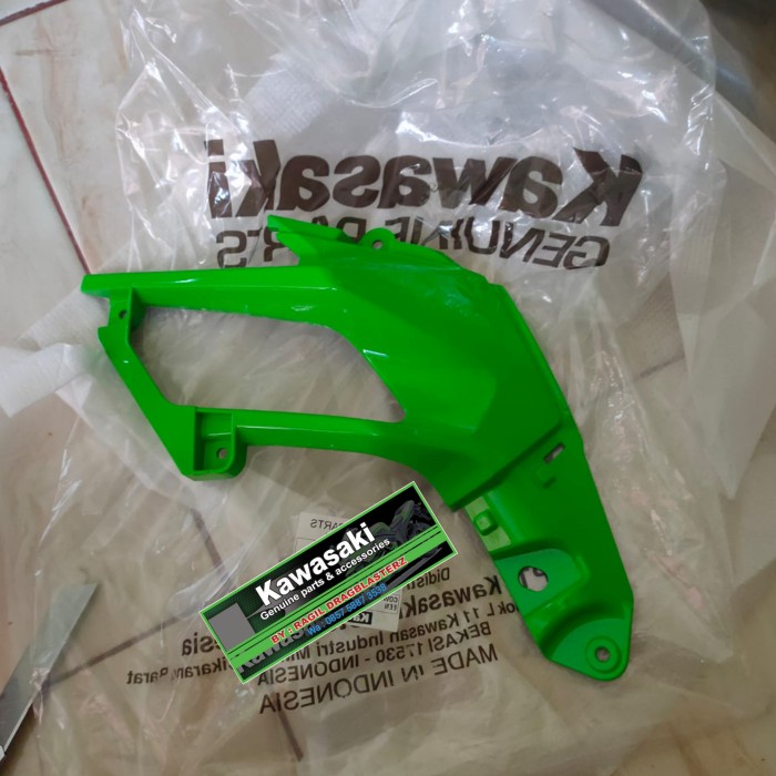 ✨COD Fairing Sirip Cover Sirip New Ninja 250 Fi 2018 Hijau Kiri Original Limited