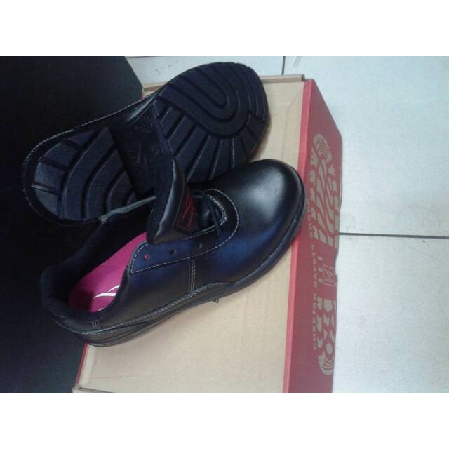 ✨COD Sepatu Safety Wanita / Perempuan Cheetah 4007 Bisa Gojek