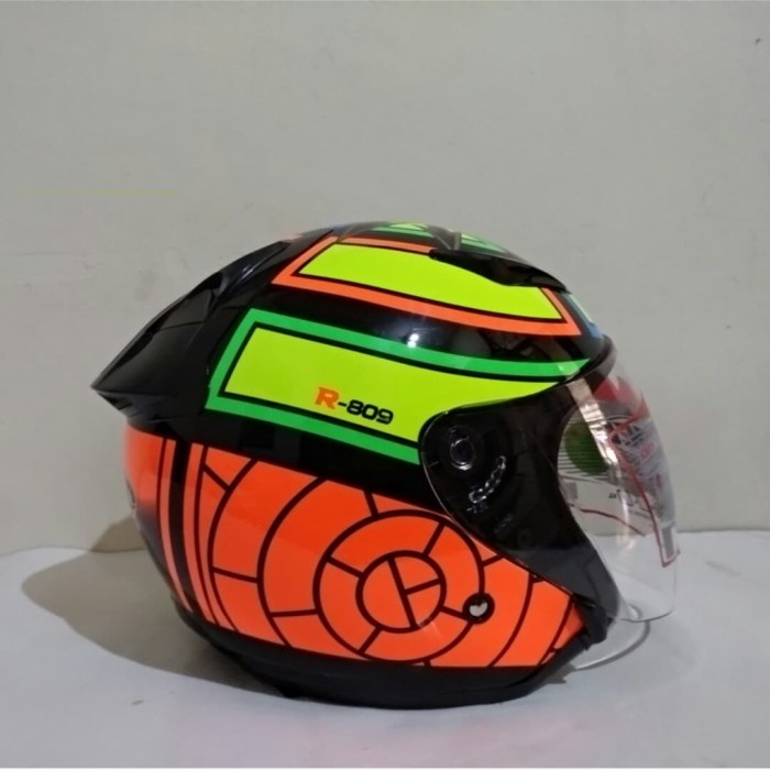 ✨New Helm Shel Rover R -809 Black Limited