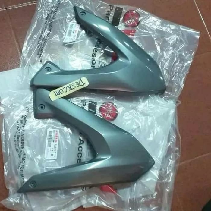 ✨COD Cover Side 1 2 X Ride 125 Silver Ori Diskon