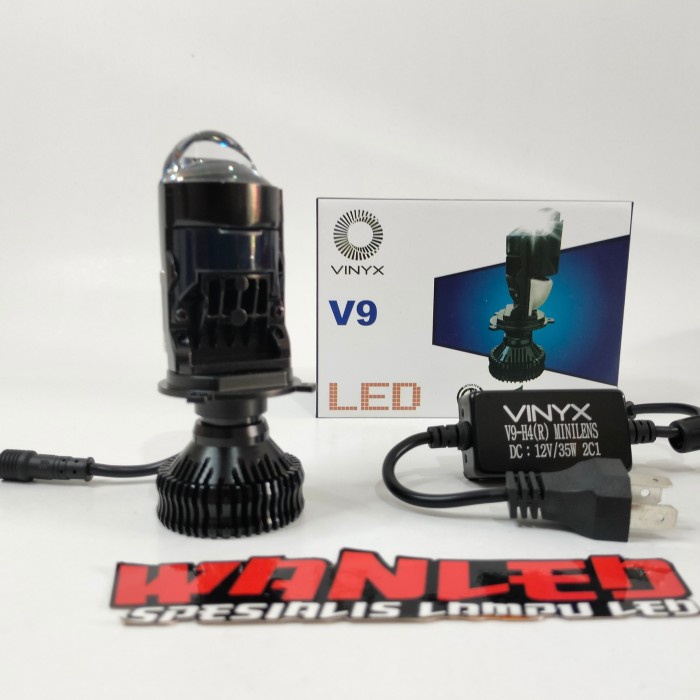 ✨New Lampu Led Lampu Led Vinyx V9 H4 Mini Projector Lens Vinyx V9 Garansi Limited