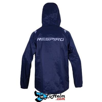 Jas Hujan Respiro The Challenger Navy Raincoat