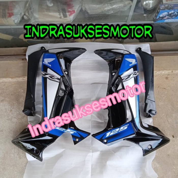 ✨New Ori Sayap Body Depan Motor Supra X 125 Hitam Biru Limited