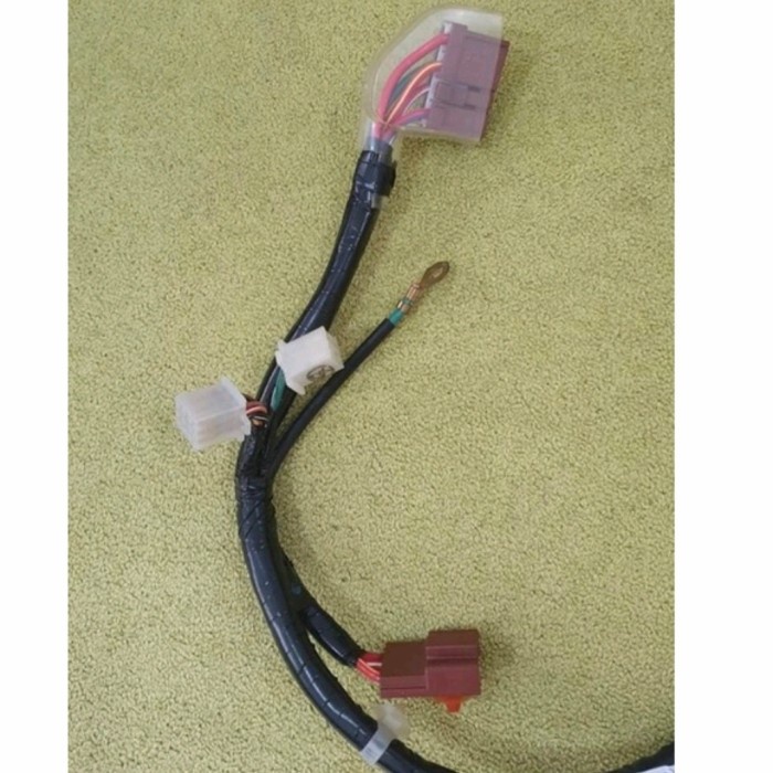 ✨Ori Kabel Soket Ecu Kabel Aki Set Beat Fi Esp 2015-2018 Original Honda Ahm Berkualitas
