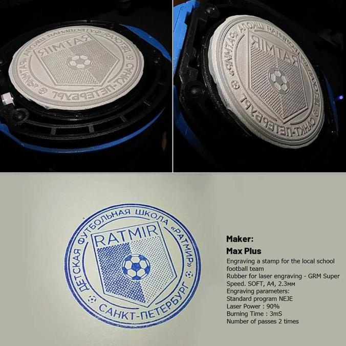 Mesin Ukir Laser Engraver Printer Engraving Grafir Stainless 40W Neje