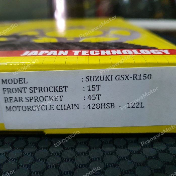 ✨Ori Gir/Gear Set Sss Suzuki Gsx R 150 Original Diskon