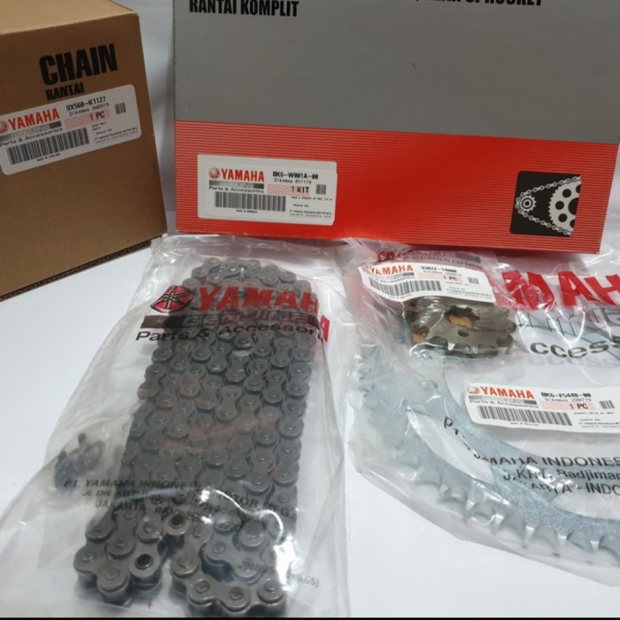✨Ori Gear Set/Gir Set Rantai Set R15 NewVixion R Led Original Ygp Diskon