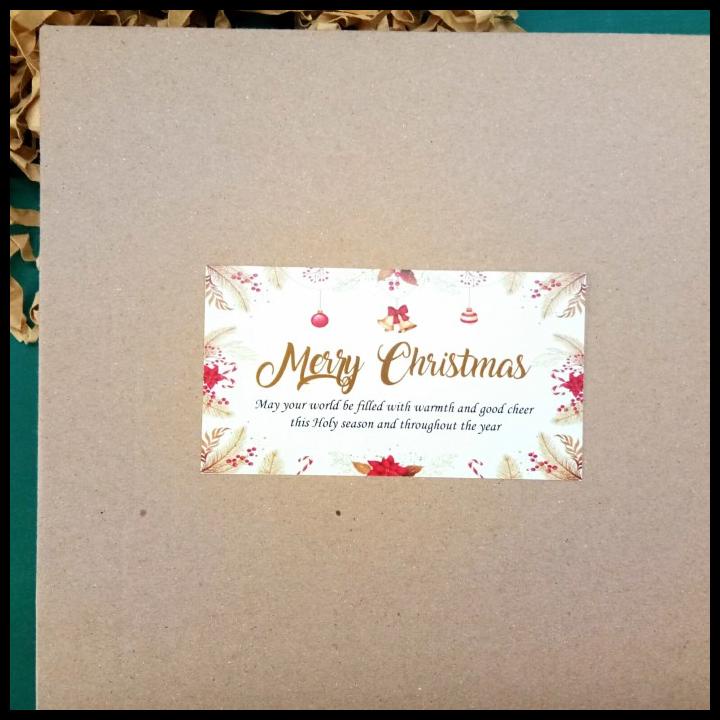 

DISKON STICKER HAMPERS CHRISTMAS 40 PCS LAMINASI MIX 3 MOTIF
