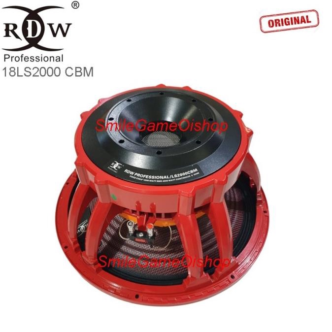 Speaker Komponen Rdw 18Ls2000 Cbm ( Carbon ) Speaker Subwoofer Rdw 18  Kp 5542