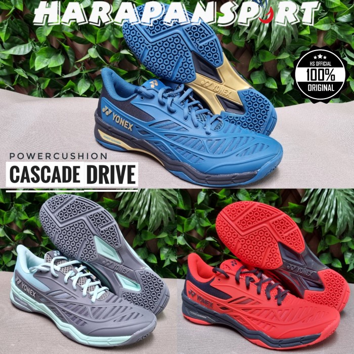 ✨Original Sepatu Badminton Yonex Power Cushion Cascade Drive Original 100 Diskon
