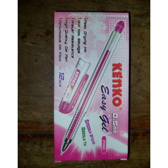 

PROMO PULPEN KENKO EASY GEL 0.5mm WARNA (1 LUSIN) HITAM MERAH BIRU BERKUALITAS ORI / KENKO EASY GEL HITAM / KENKO EASY GEL MERAH / KENKO EASY GEL BIRU / PULPEN CAIR / BALLPOINT CAIR / BOLPEN CAIR / PULPEN MURAH BERKUALITAS TERLARIS
