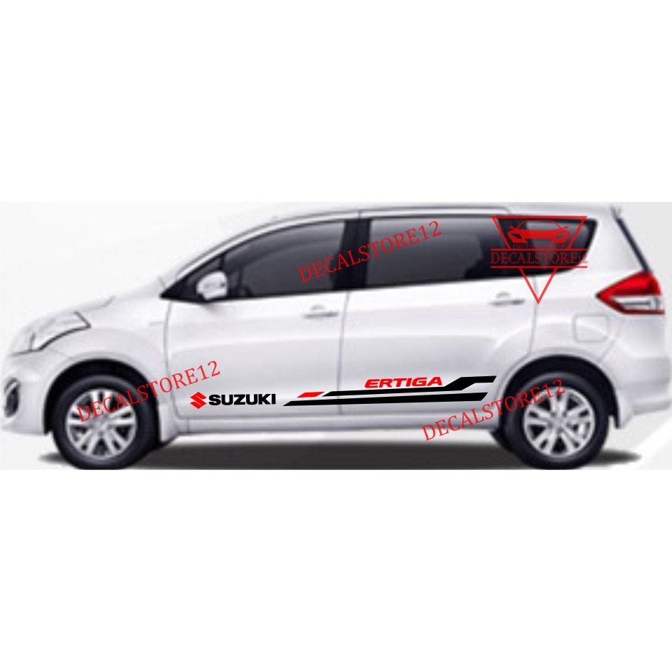 Terbaru stiker sticker ertiga stiker list body samping mobil suzuki ertiga