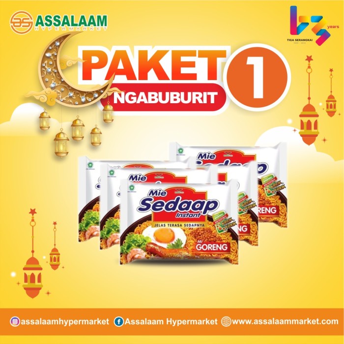 

PAKET 1 ( NGABUBURIT MAKANAN INSTAN )