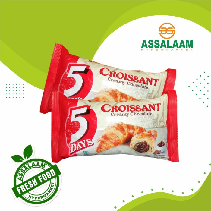 

5 DAYS CROISSANT CHOCOLATE 60GR