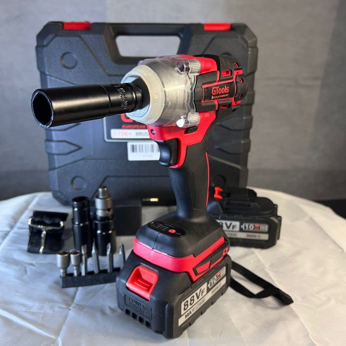 Impact Wrench Gtools Eropa Gt06 Mesin Pembuka Baut Ban Roda Truck
