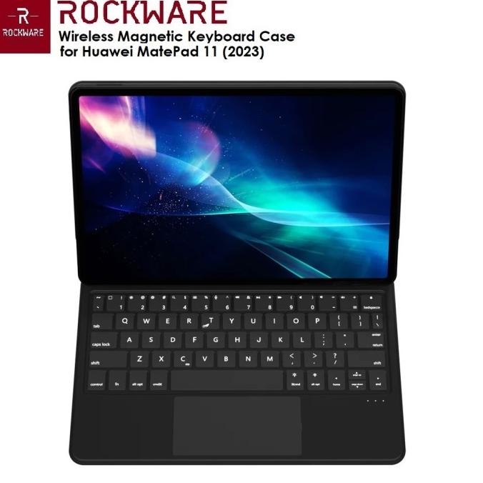 Rockware Tablet Keyboard Case For Huawei Matepad 11 (2023) Kode 1122