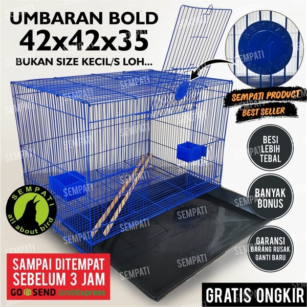 Promo Sempati Sangkar Umbaran Kandang Umbaran Burung Lovebird Ternak Batre