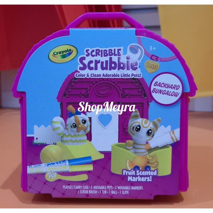 

Crayola Scribble Scrubbie Backyard Bungalow