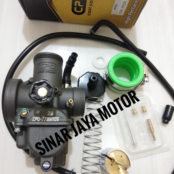 ✨Original Karburator Cpo Pe 28 Racing Pj Mj Jarum Karet Intake Terbatas