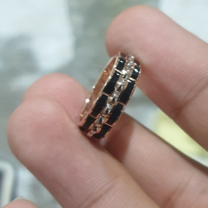 ✨Termurah Cincin Amero Emas 750 List Item Berkualitas