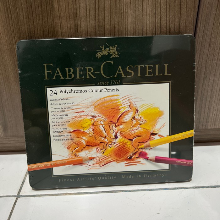 

✨Sale Faber-Castell Polychromos Pensil Warna Color Pencils 24 Warna Berkualitas