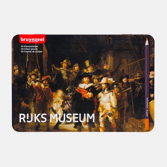 

✨Sale Bruynzeel Colour Pencil Tin Rijksmuseum - The Night Watch 50 Colours Diskon