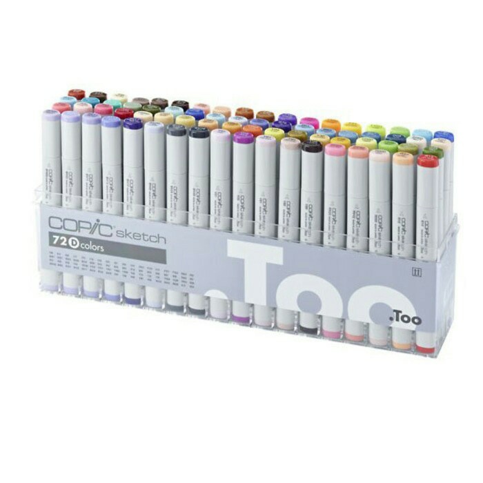 

✨Sale Copic Sketch Marker 72 Set D Original Diskon