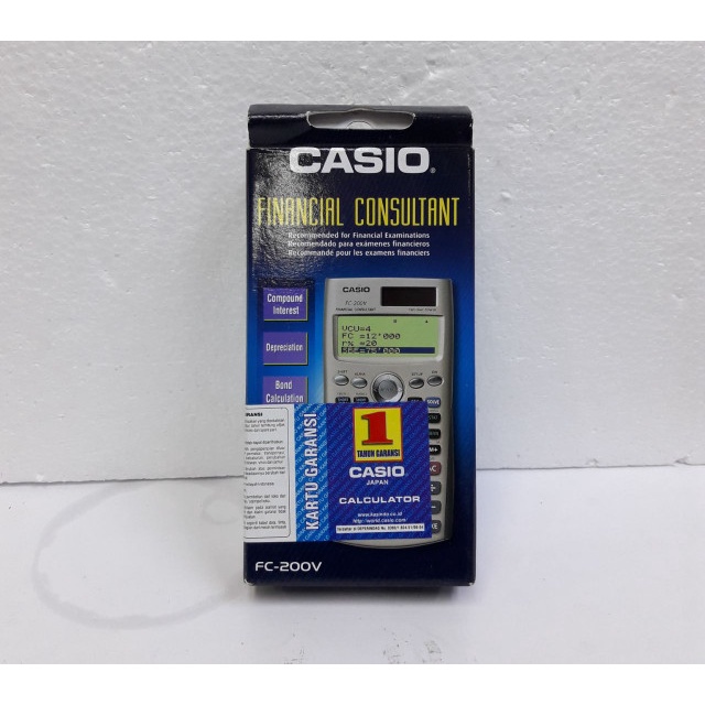 

✨Sale Casio Calculator Fc- 200 V Berkualitas