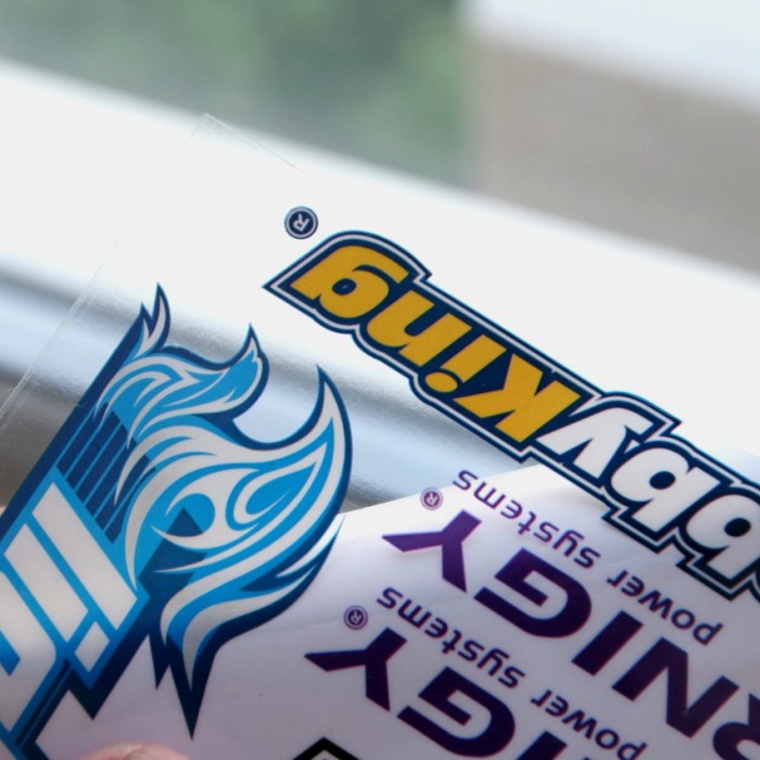 

✨Sale Stiker Trasparant White Ink Cmyk Tinta Putih Diskon