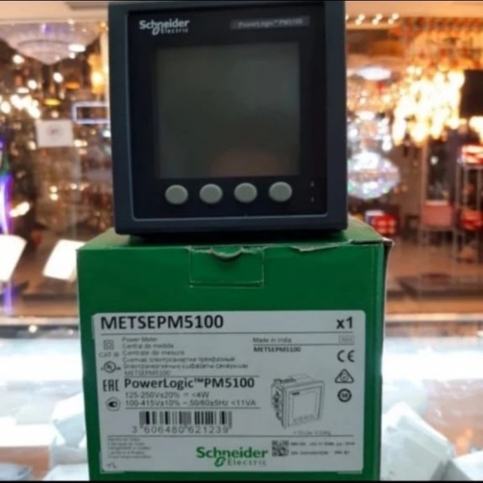 ✨Original Schneider Power Meter Metsepm5100 Pm5100 Pm 5100 Powerlogic Pm5100 Terbatas