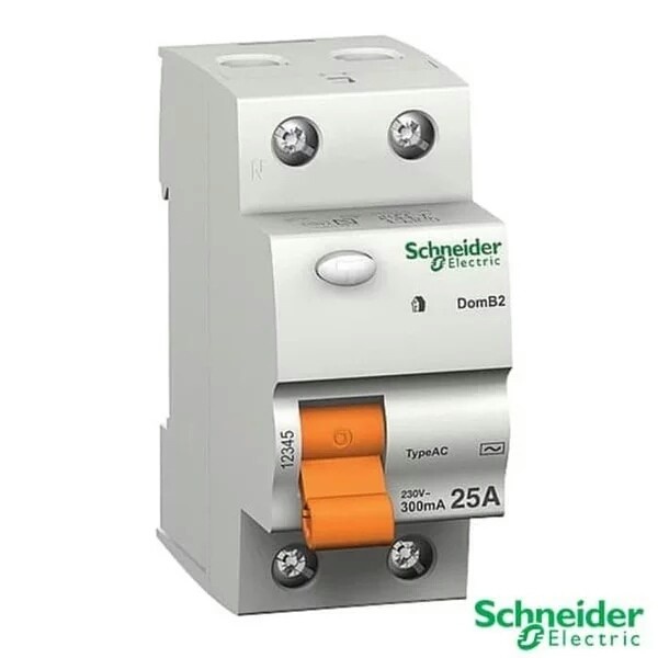 ✨Original Elcb Schneider - Rccb Schneider - Elcb Domae 2P 25A 30Ma Terbatas