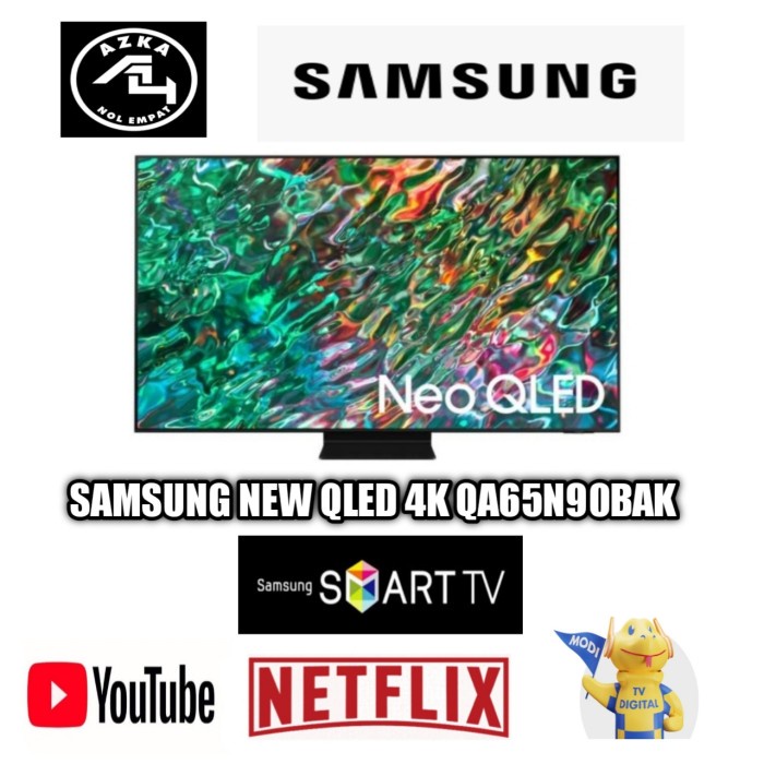✨Ori Samsung Neo Qled 4K Qa65Qn90B 65 Inch New 2022 Smart Tv Tizen Terbaru