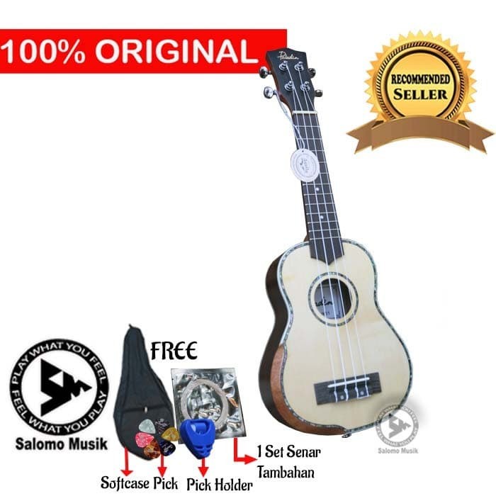 Ukulele - Ukulele Soprano Paladin Uk51 21'' + Softcase