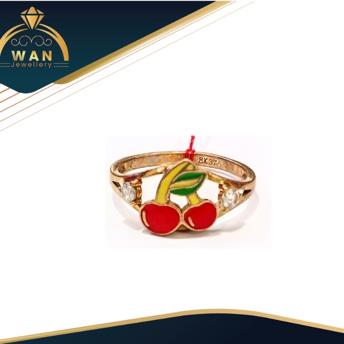 ✨Ori Cincin Anak 375 Anak Emas Asli 375 Limited