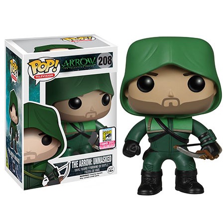 ✨New Ori Funko Pop The Arrow [Unmasked] Arrow Limited