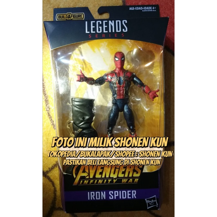 ✨New Ori Ori Asli Marvel Legends Legend Iron Spider Man Spiderman Not Shf Mafex Bisa Sameday