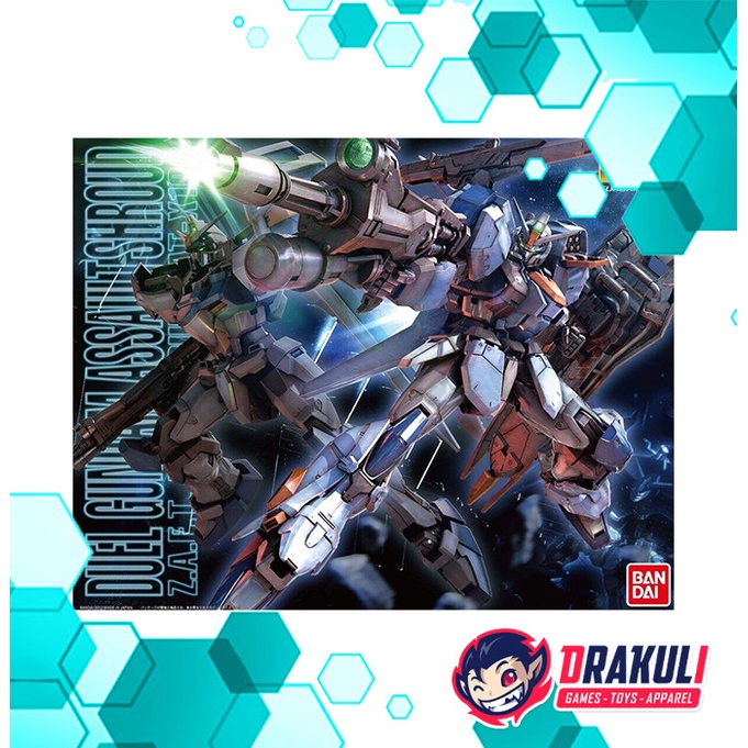 ✨New Bandai Plamo Mg Z.A.F.T Mobile Suit Gat-X102 Duel Gundam Assaultshroud Bisa Gojek