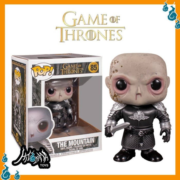 ✨New Game Of Thrones Season 8 - The Mountain Unmasked Funko Pop 6 Inch Got Bisa Gojek