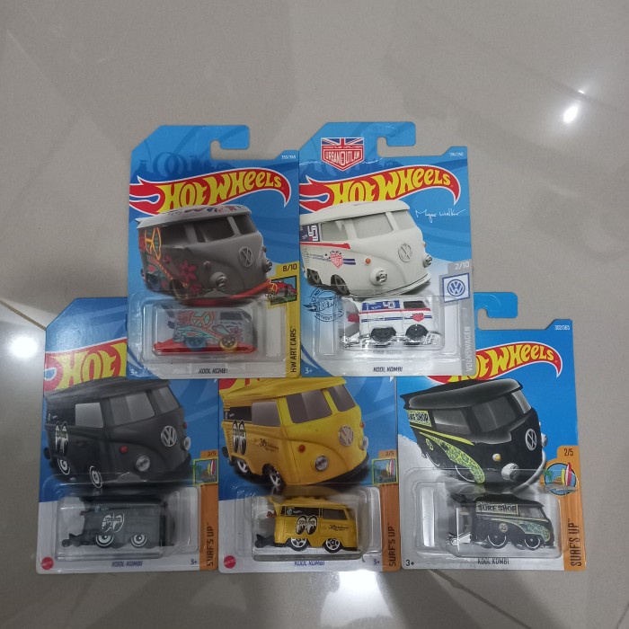 [Original] Hotwheels Set 5 Pcs Kool Kombi Terbaru