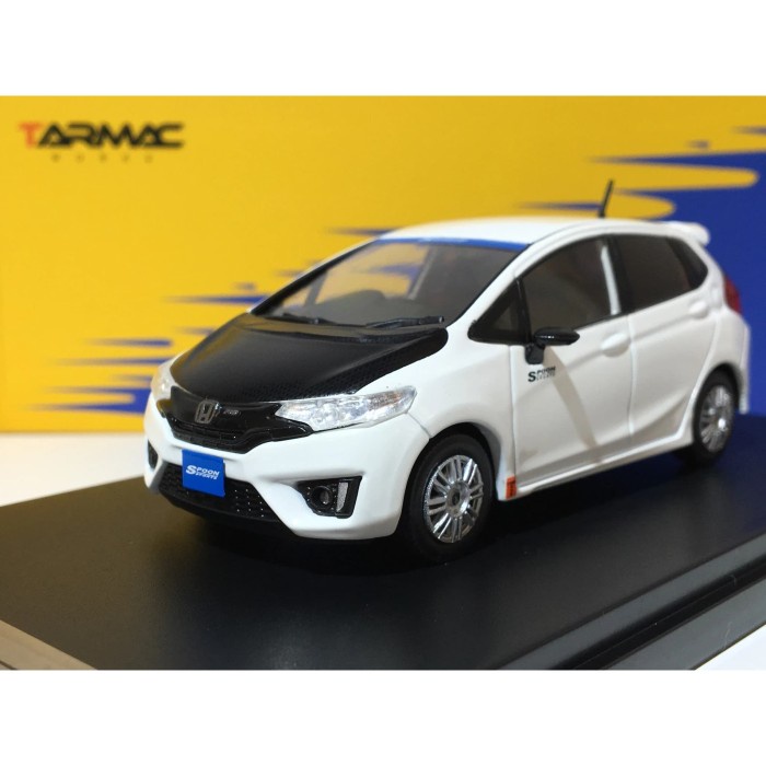 ✨New 1/43 Tarmac Honda Fit Jazz Rs Spoon White Diecast Miniatur Not Ixo Terbaru