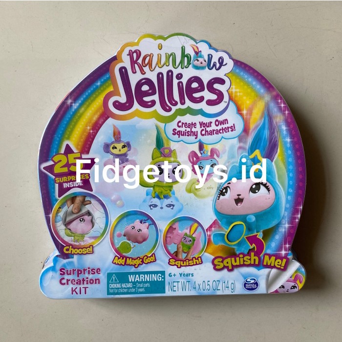 ✅Termurah Rainbow Jellies Creation Kit With 25 Surprise To Make Your Own Squishy Diskon