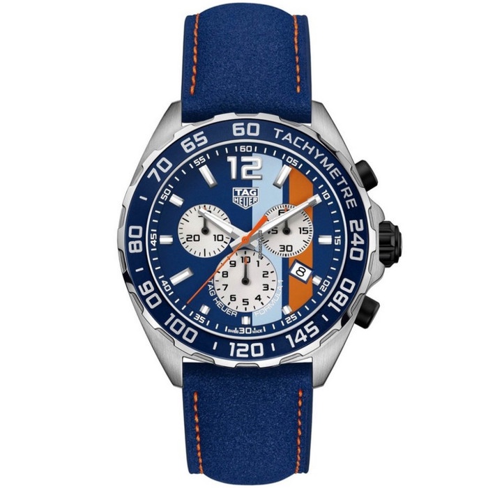 ✅Sale Tag Heuer Watch Formula 1 Gulf Special Edition Caz101N.Fc8243 Original Diskon
