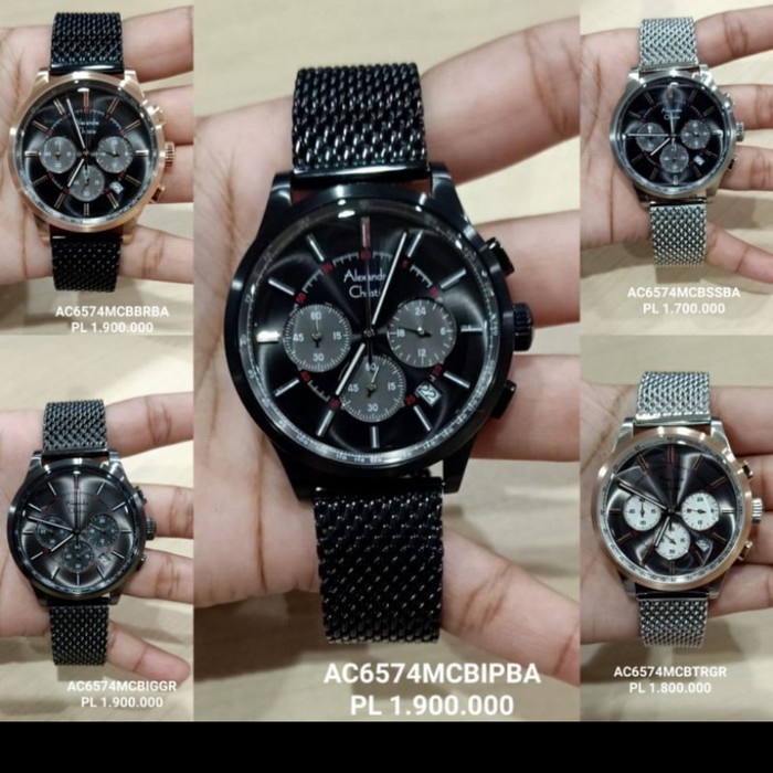 ✅Termurah Jam Tangaalexandre Christie Ac 6574Mc Pria Limited