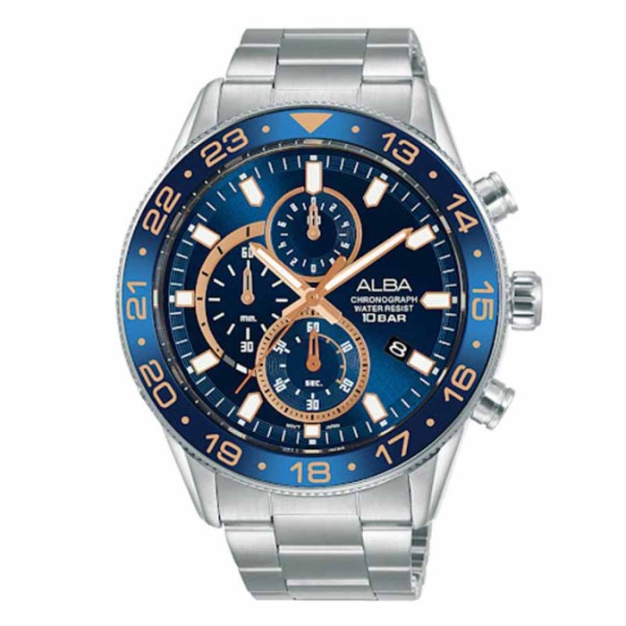 ✅Sale Alba Original Am3845X1 Am38 Am3845 Am3 Jam Tangan Pria Jam Pria Ci Bisa Sameday