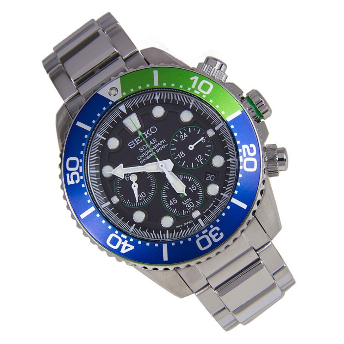 ✅Sale Seiko Solar Chronograph Diver Ssc239 Limited